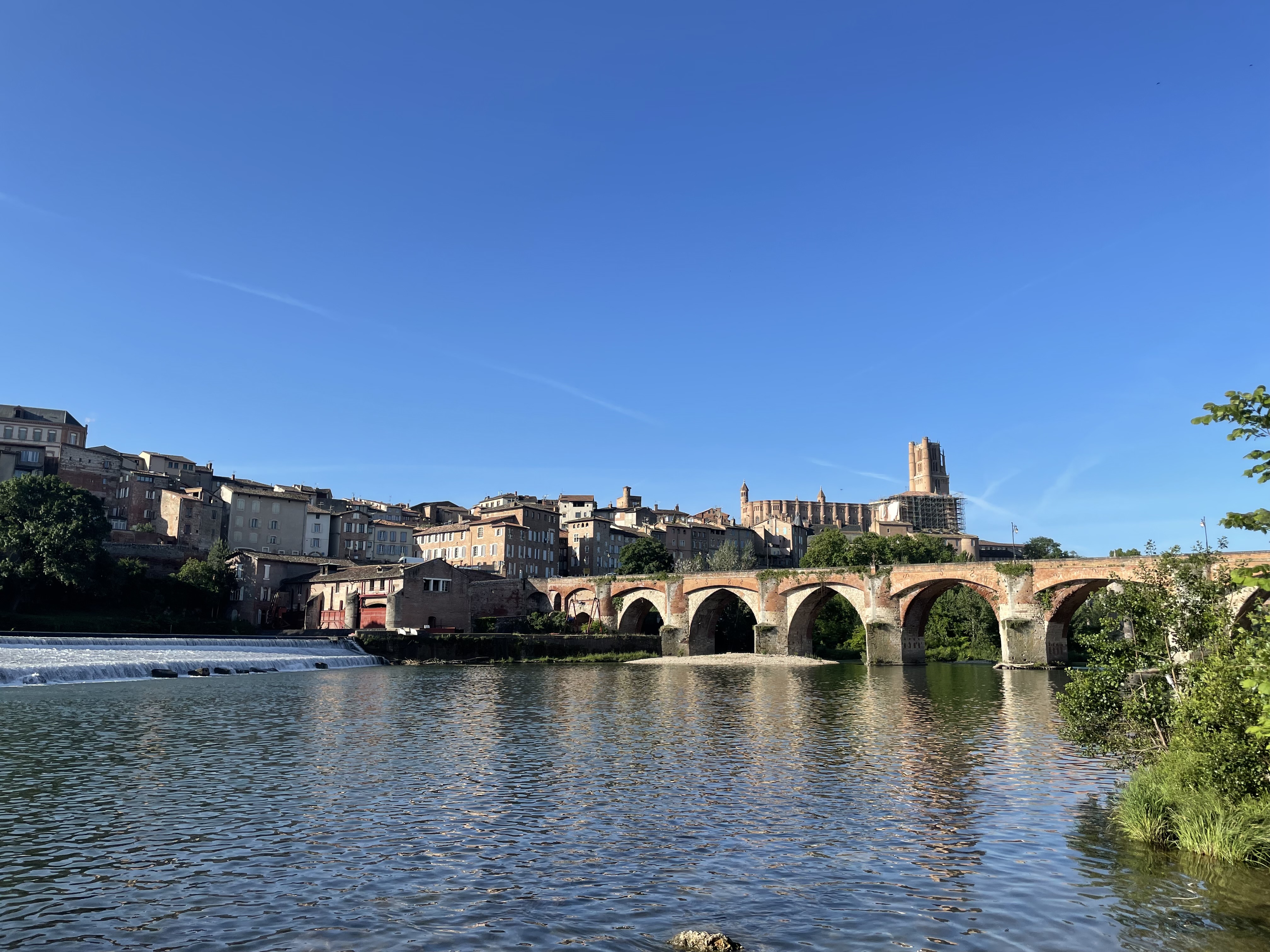 River view of Albi